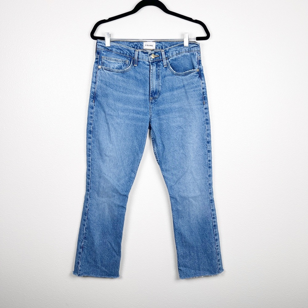 Frame Women's straight Leg Blue Jeans Sz 29
